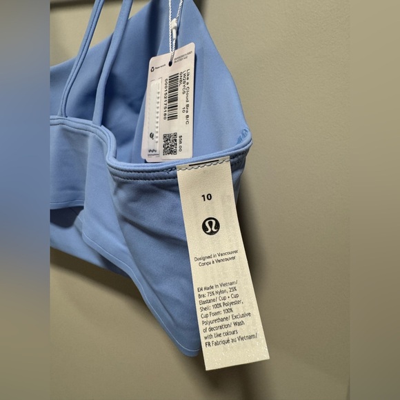 Lululemon Sinatra Blue Like a Cloud Bra B/C - Picture 6 of 11